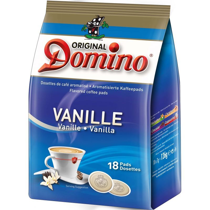 Dosette café aromatisé vanille 18 pcs - Dosette de café