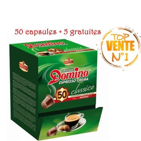CAPSULE DOMINO CLASSIQUE BOX DE 50 Pcs