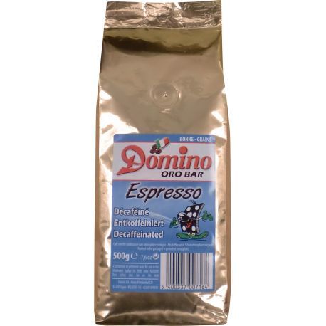 DOMINO café grain décaféiné 500 g