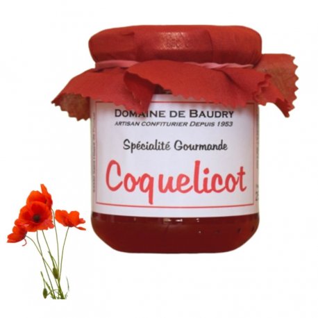BAUDRY Spécialité gourmande Coquelicot Pot 250g