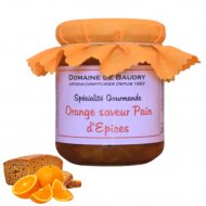 BAUDRY Spécialité gourmande Orange & pain d'épices Pot 250g