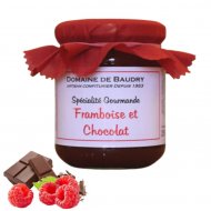 BAUDRY Spécialité Framboise chocolat Pot 250g