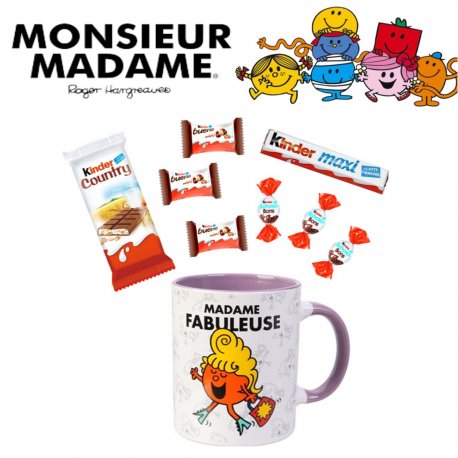 Mug Mme Fabuleuse - Monsieur Madame