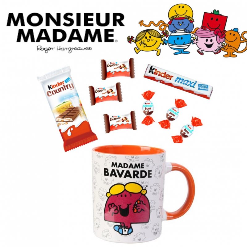 Coffret mini mug cake Monsieur-Madame  