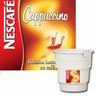 20 gobelets pré dosés Nescafé cappuccino