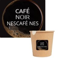 Nescafé Café noir - Gobelets carton operculés